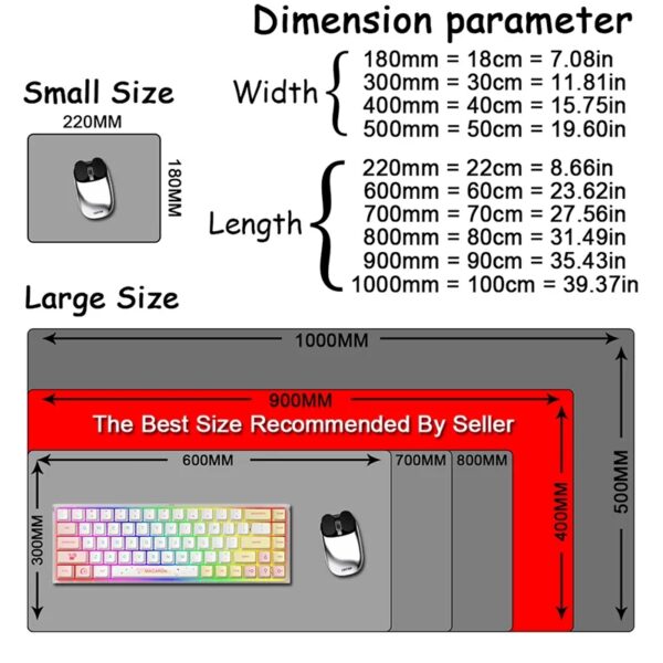 Locking Edge Gaming Mousepad Custom Pattern Supplier - изображение 8