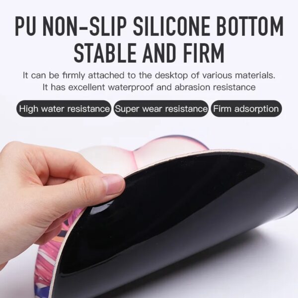 Wrist Rest 3D Soft Gaming Mouse Pad - Obraz 4