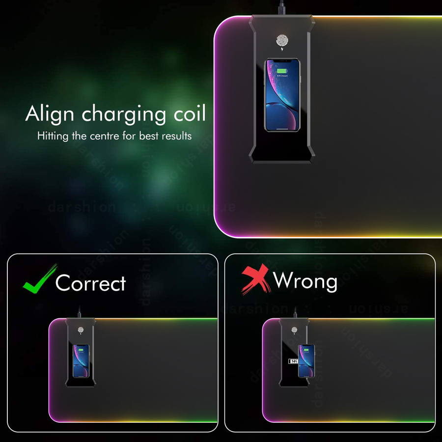 wireless charging mouse pad bulk