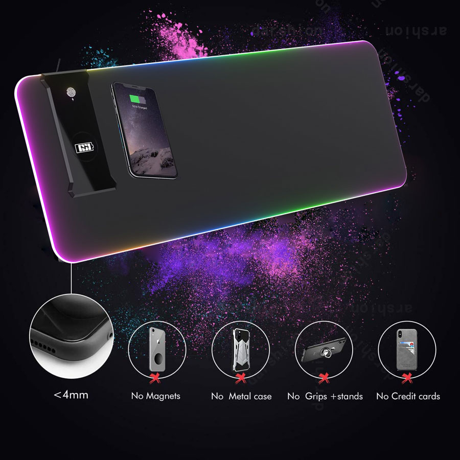 wireless charging mouse pad bulk